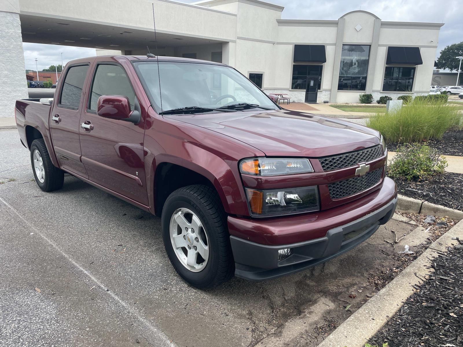 Red (Deep Ruby Metallic) 2009 Chevrolet Colorado Pickup Truck 4X2 4-Speed Automatic Overdrive