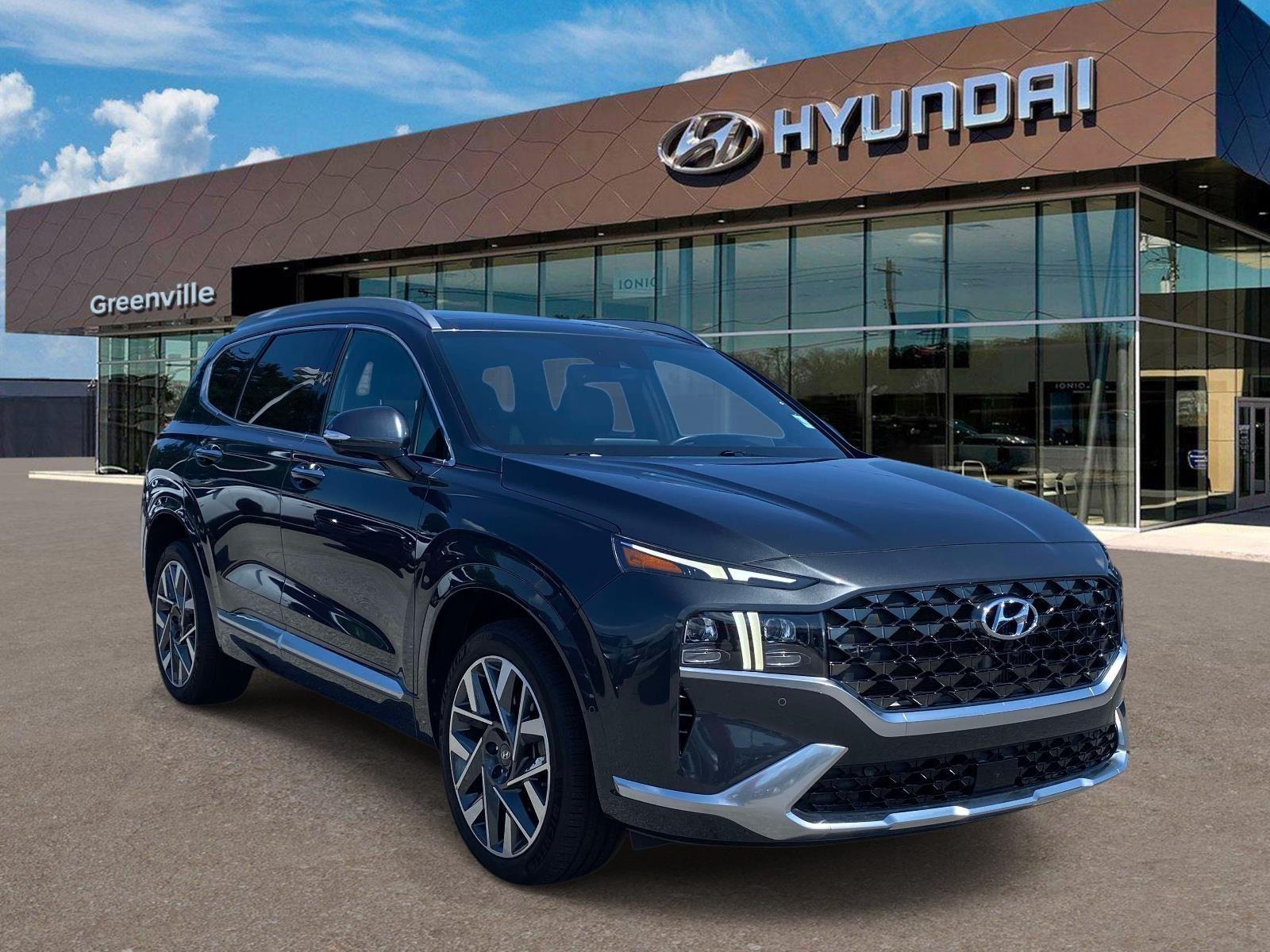Portofino Gray 2023 Hyundai Santa Fe SUV / Crossover Front-Wheel Drive Automatic