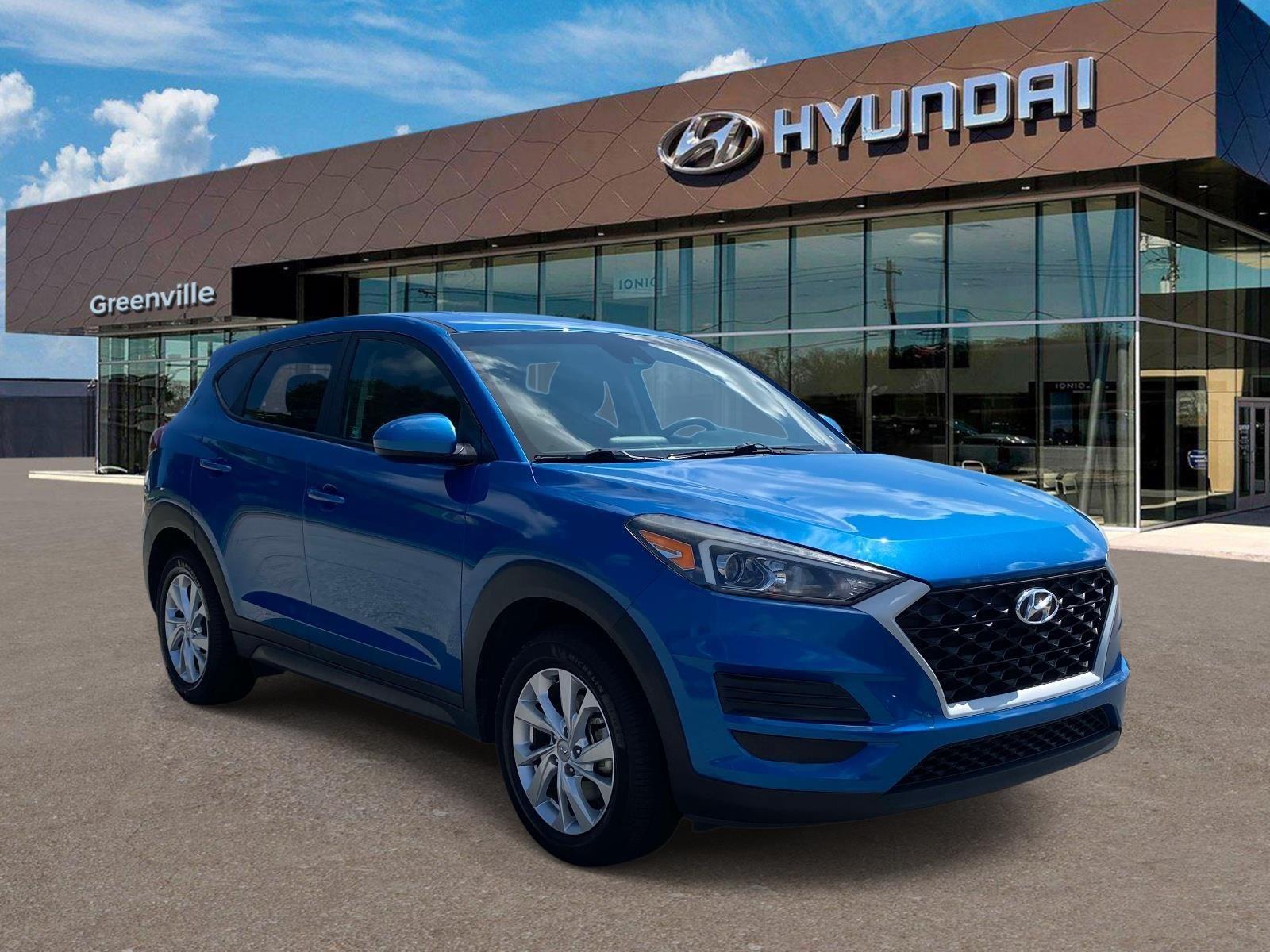 Teal (Aqua Blue) 2019 Hyundai Tucson SUV / Crossover Front-Wheel Drive Automatic