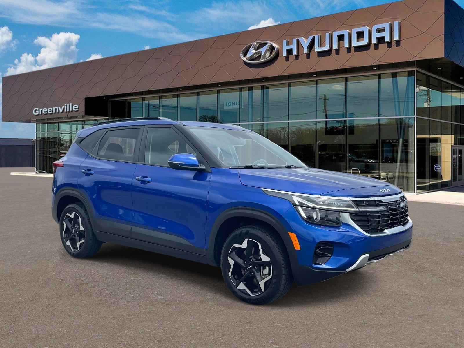 Neptune Blue 2025 Kia Seltos SUV / Crossover All-Wheel Drive Continuously Variable Transmission