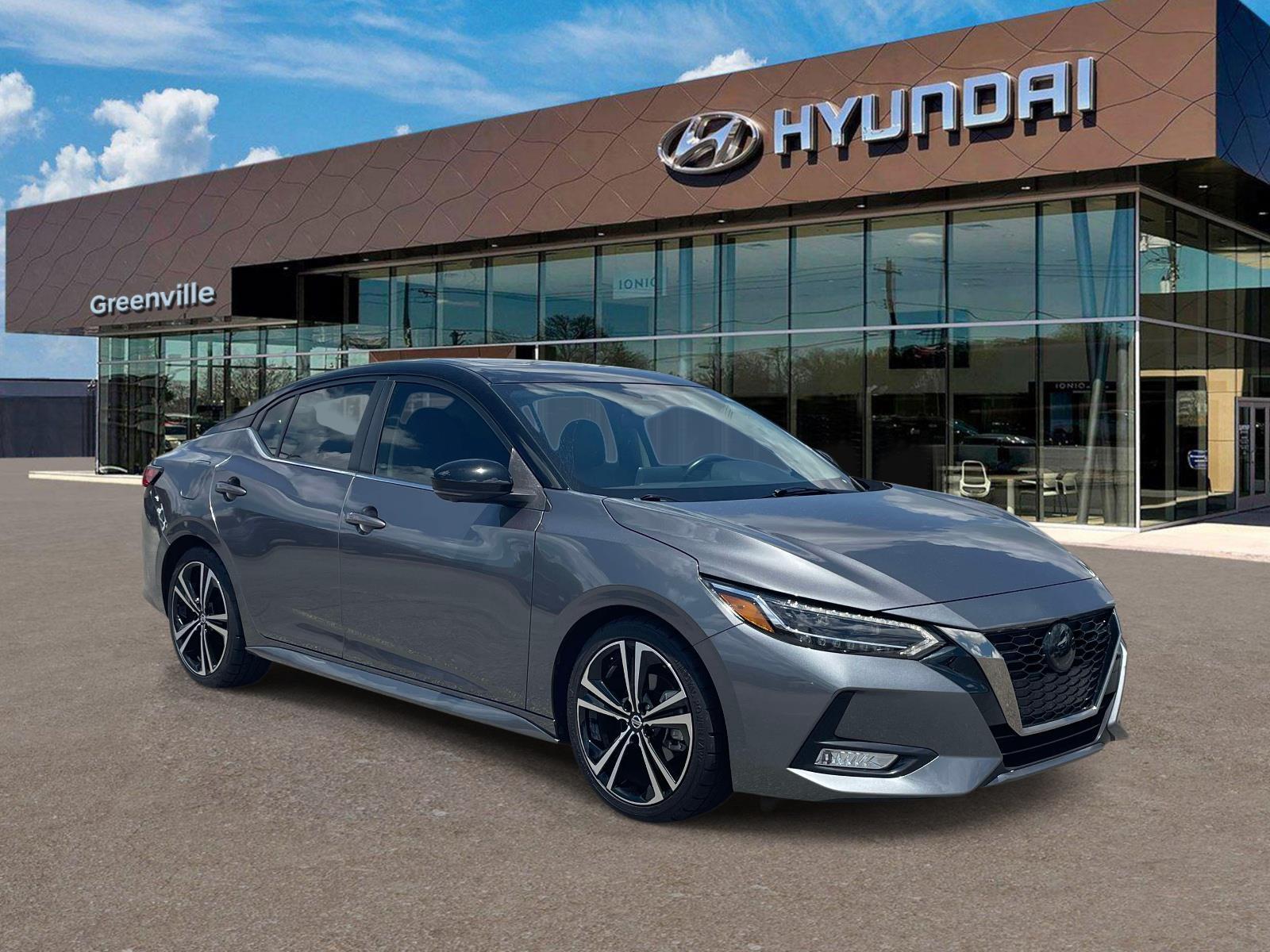 Gun Metallic/Super Black 2022 Nissan Sentra Sedan Front-Wheel Drive Continuously Variable Transmission