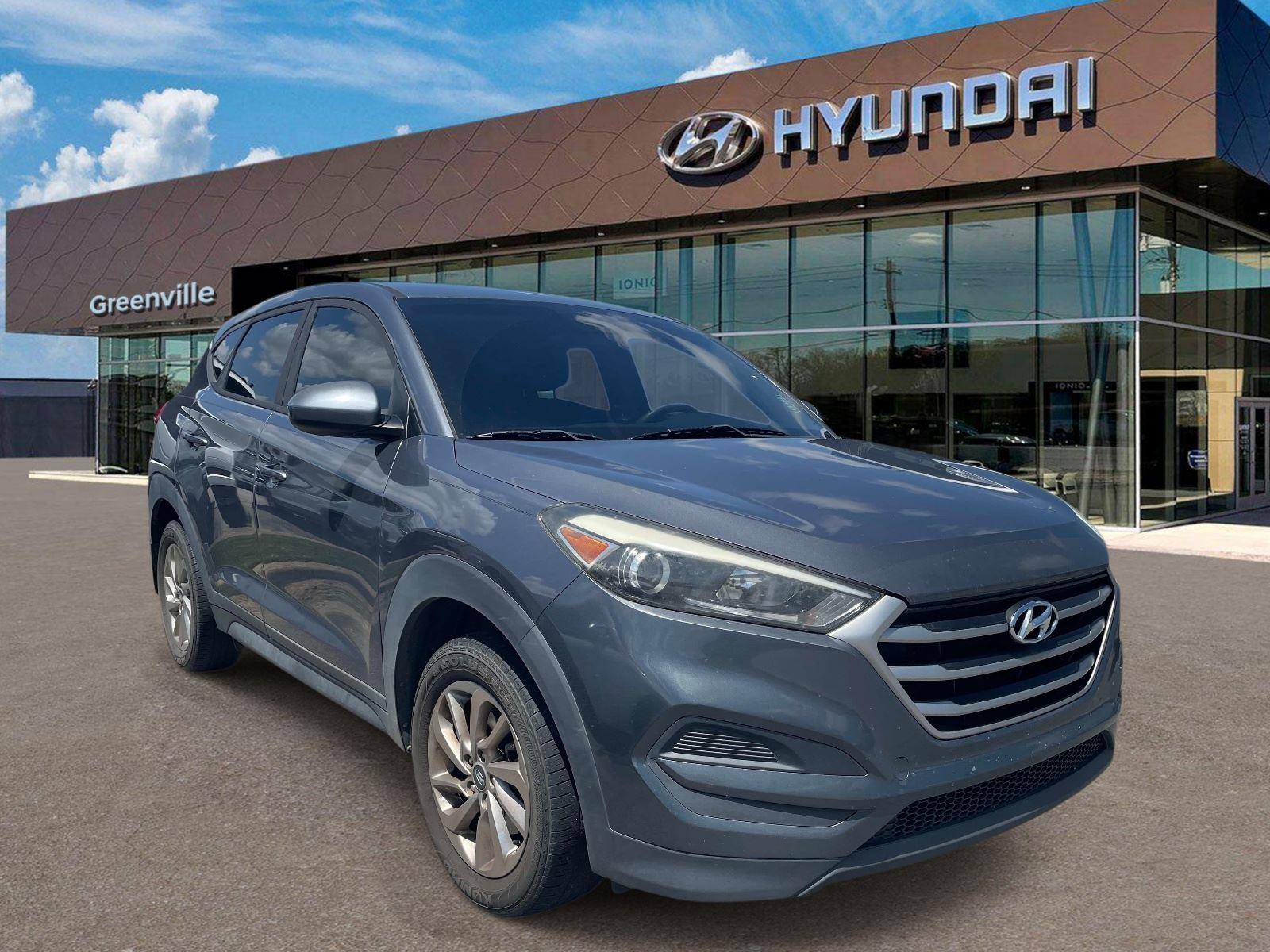 Coliseum Gray 2018 Hyundai Tucson SUV / Crossover All-Wheel Drive Automatic