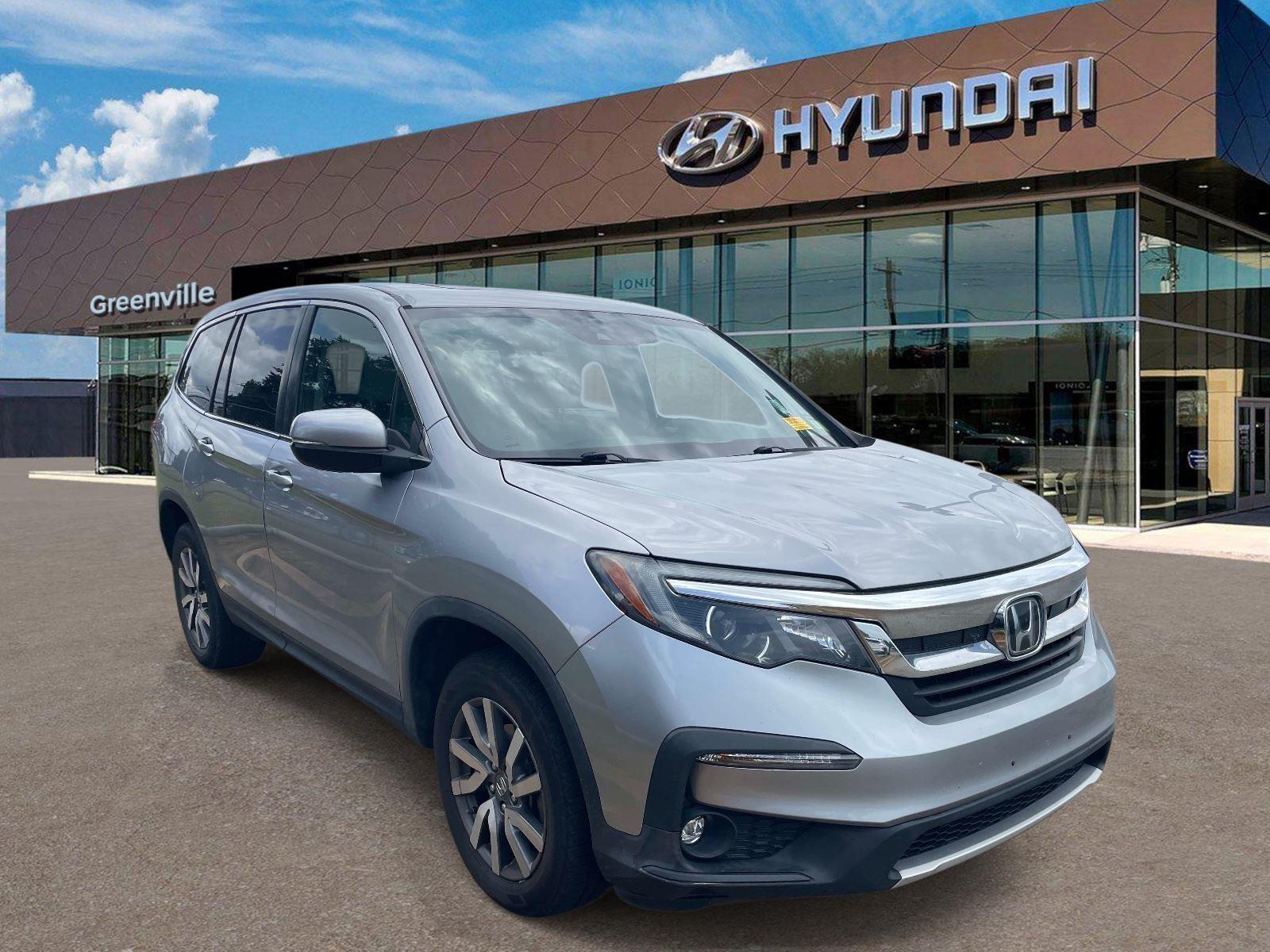 Lunar Silver Metallic 2021 Honda Pilot SUV / Crossover All-Wheel Drive Automatic