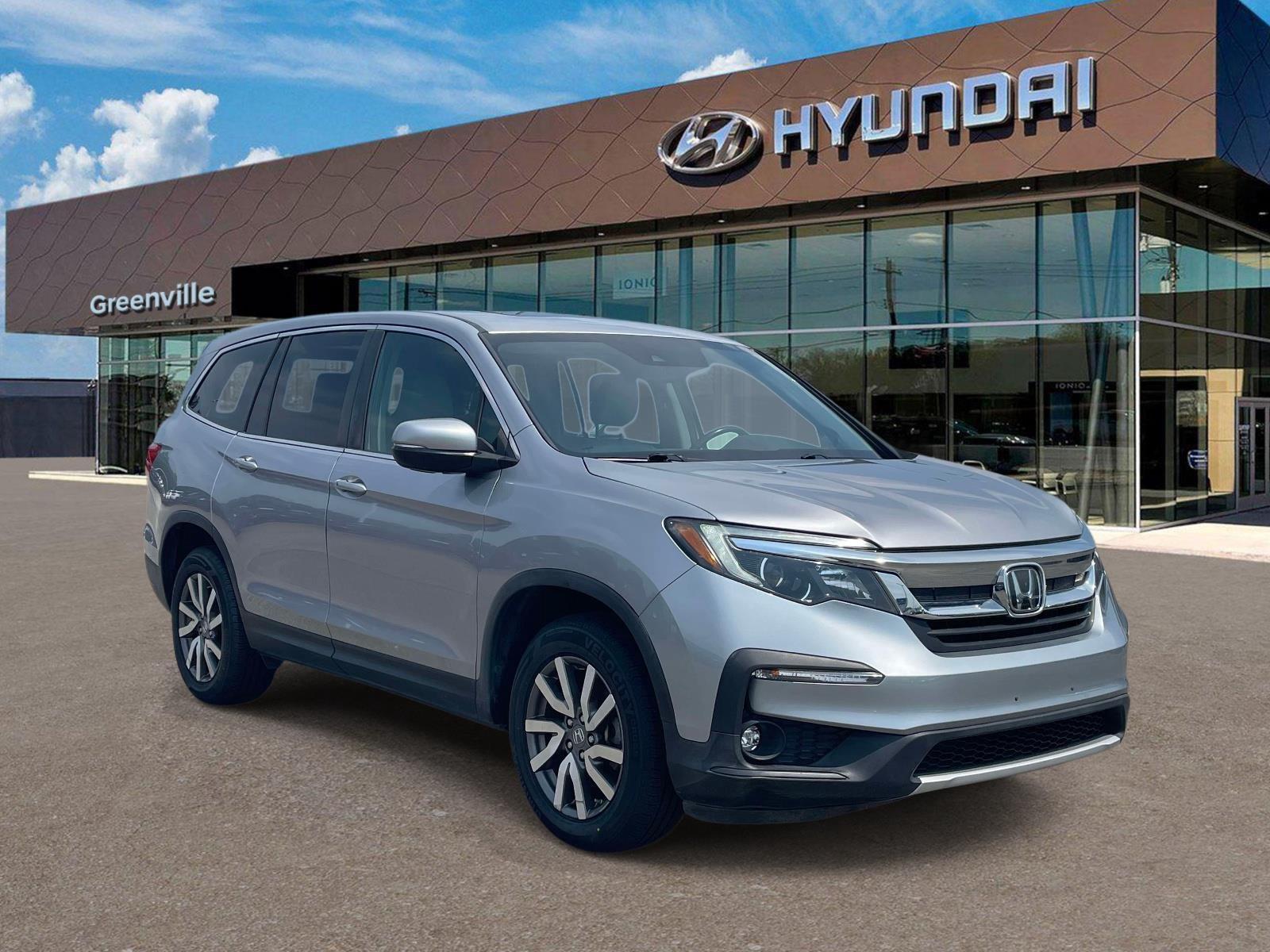 Lunar Silver Metallic 2021 Honda Pilot SUV / Crossover All-Wheel Drive Automatic