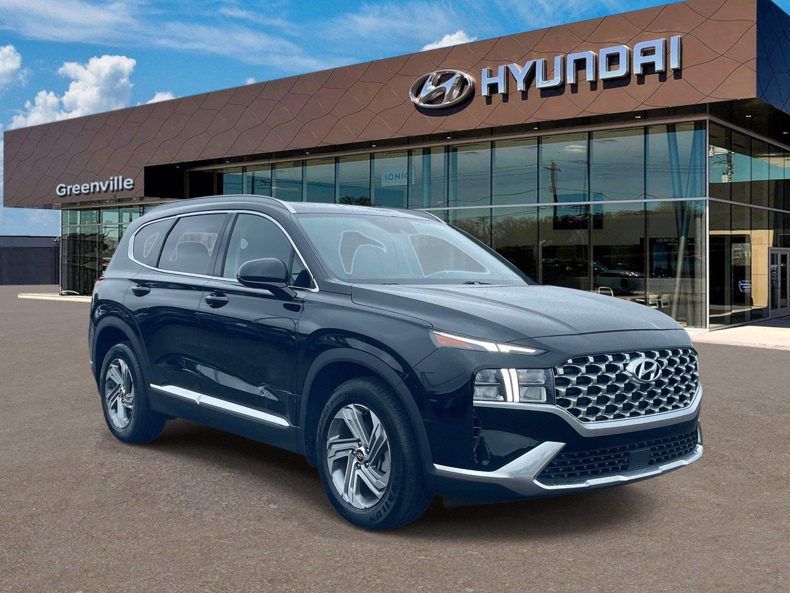 Twilight Black 2021 Hyundai Santa Fe SUV / Crossover Front-Wheel Drive Automatic