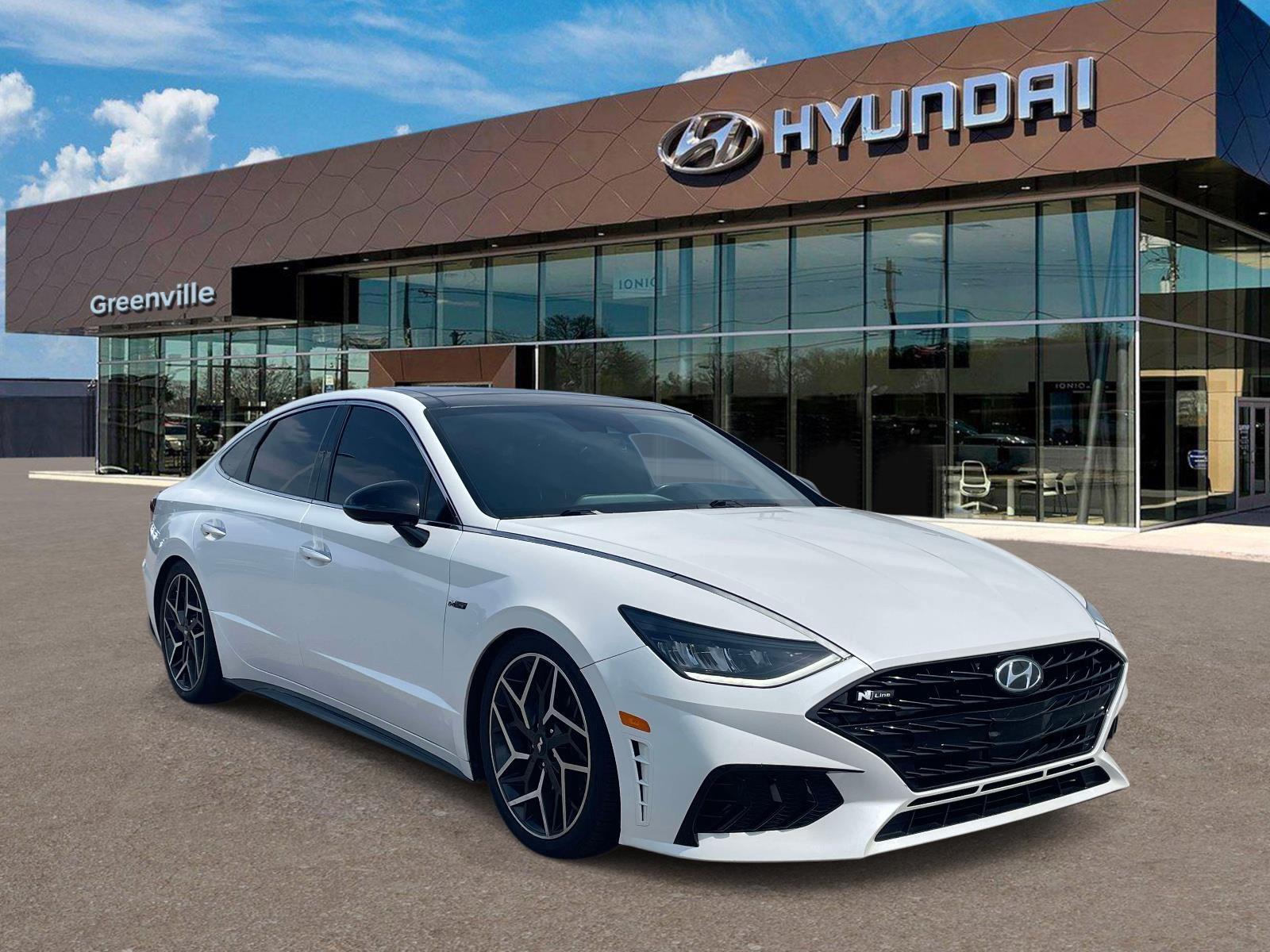 Quartz White 2022 Hyundai Sonata Sedan Front-Wheel Drive Automatic