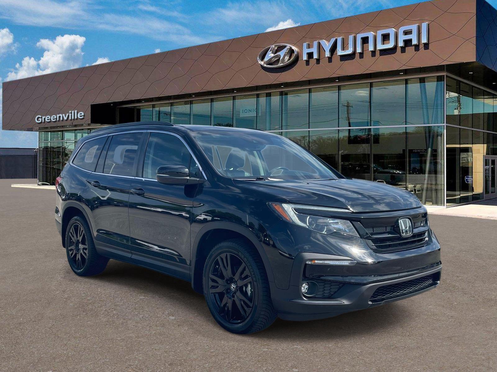 Crystal Black Pearl 2021 Honda Pilot SUV / Crossover All-Wheel Drive Automatic