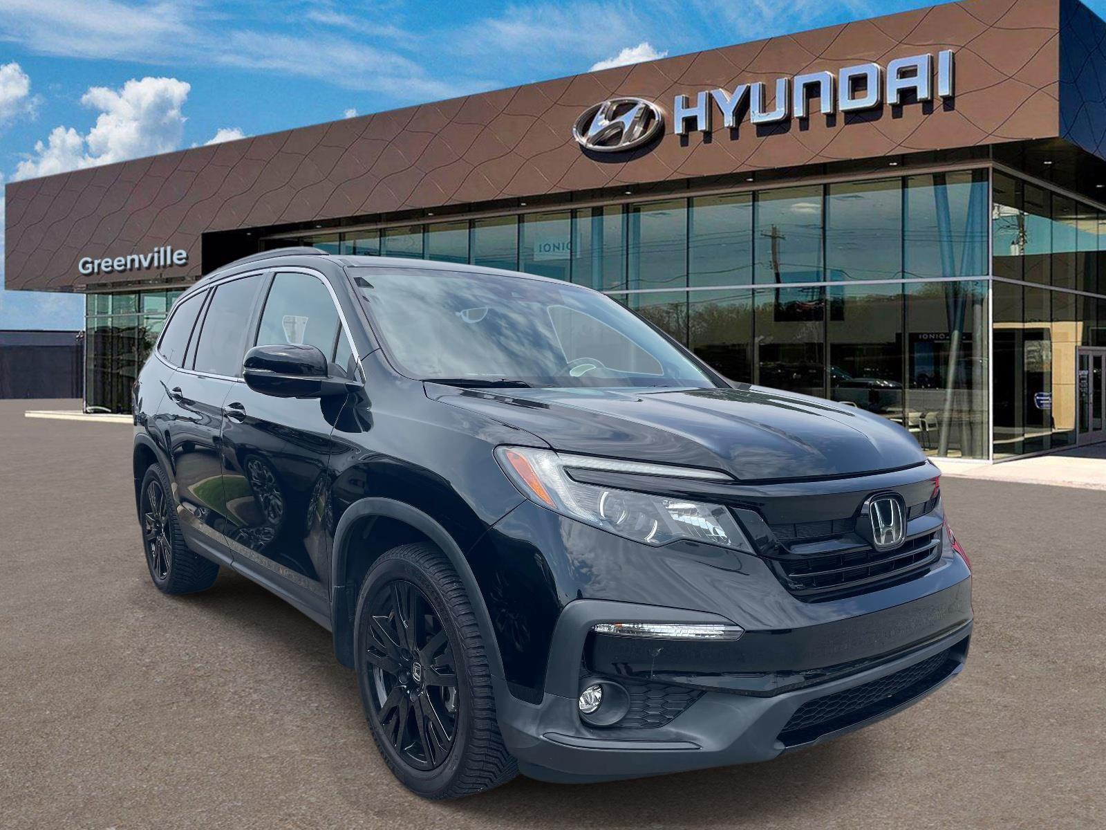 Crystal Black Pearl 2021 Honda Pilot SUV / Crossover All-Wheel Drive Automatic