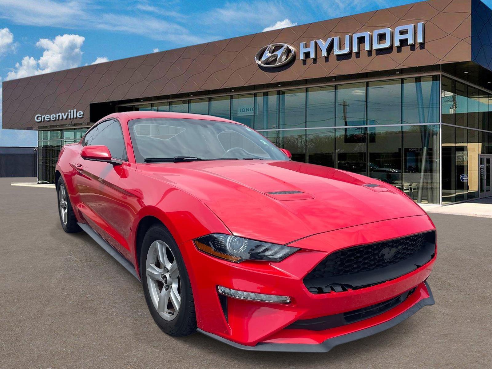 Race Red 2018 Ford Mustang Coupe Rear-Wheel Drive Automatic