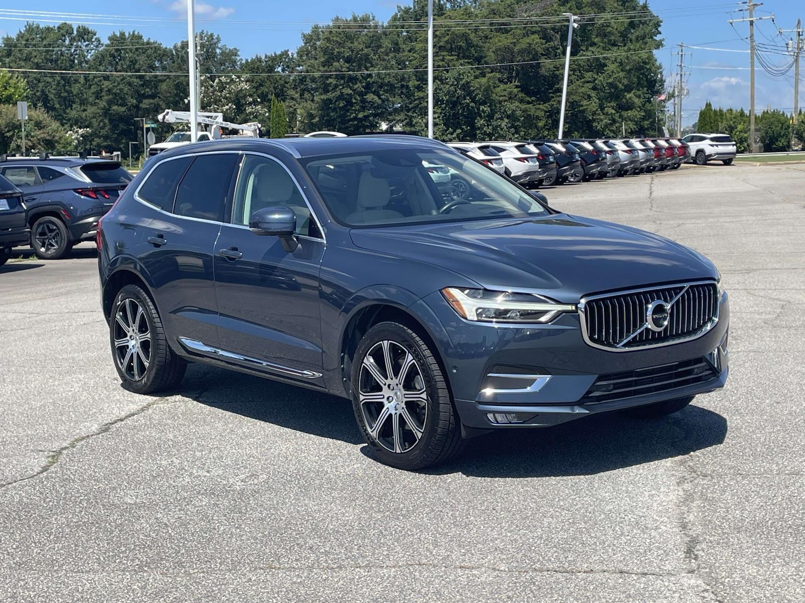 Denim Blue Metallic 2018 Volvo XC60 SUV / Crossover All-Wheel Drive Automatic