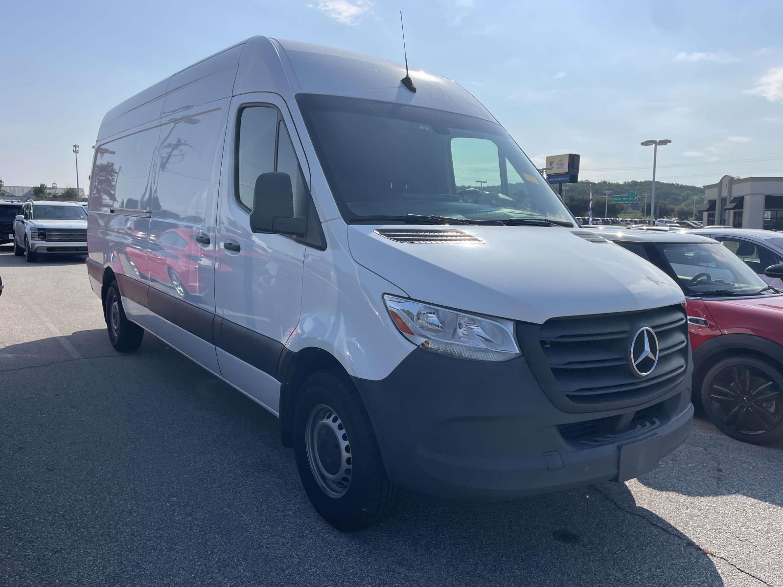 Arctic White 2023 Mercedes-Benz Sprinter Cargo Van Rear-Wheel Drive Automatic