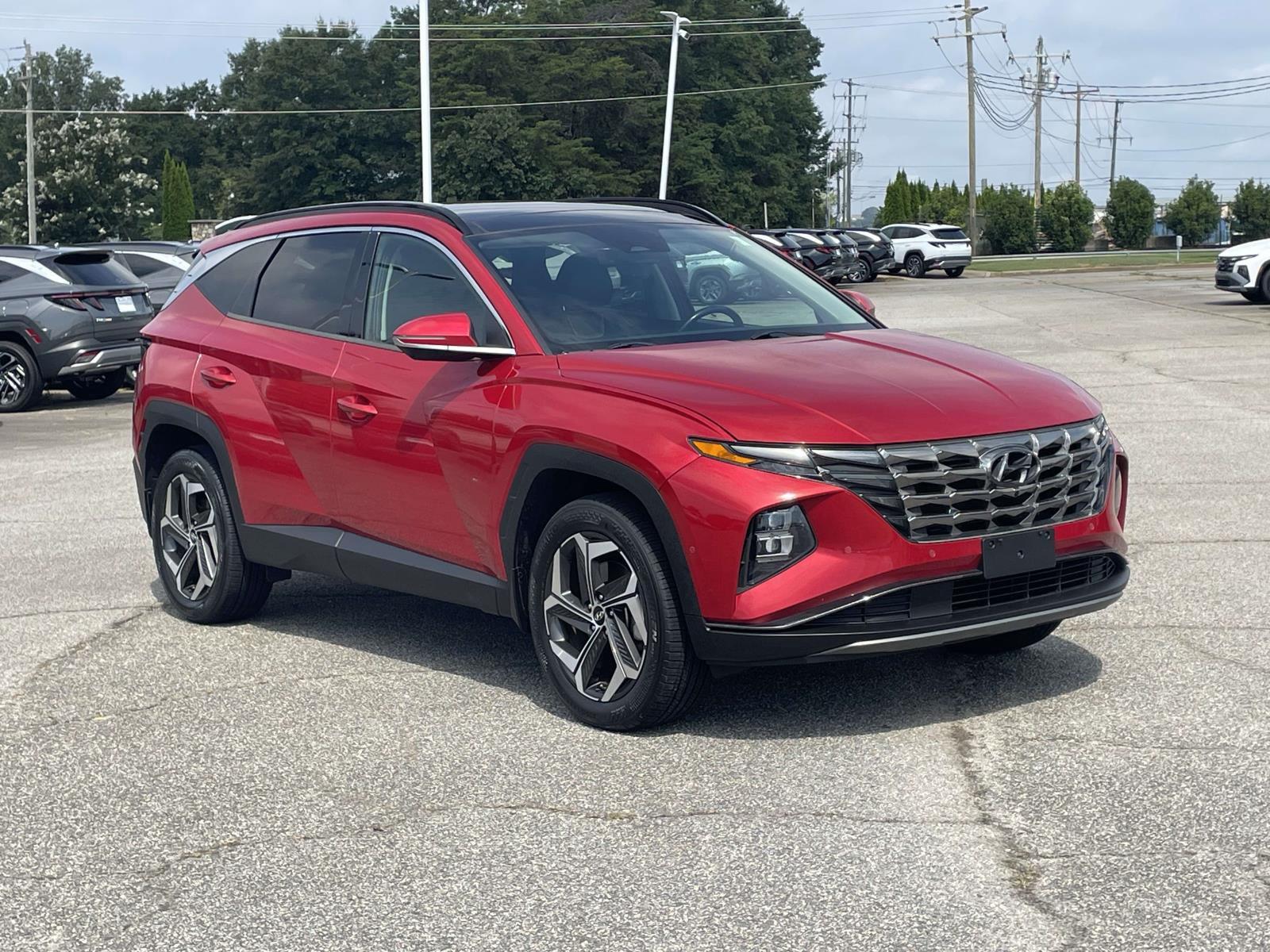 Calypso Red 2022 Hyundai Tucson SUV / Crossover All-Wheel Drive Automatic