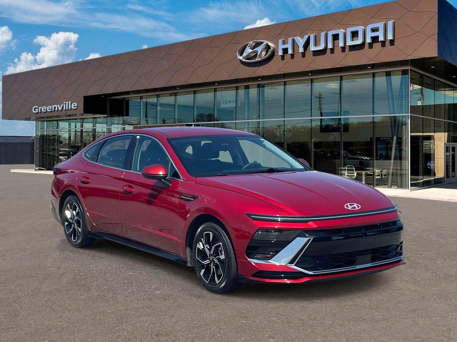 Ultimate red 2024 Hyundai Sonata Sedan Front-Wheel Drive Automatic