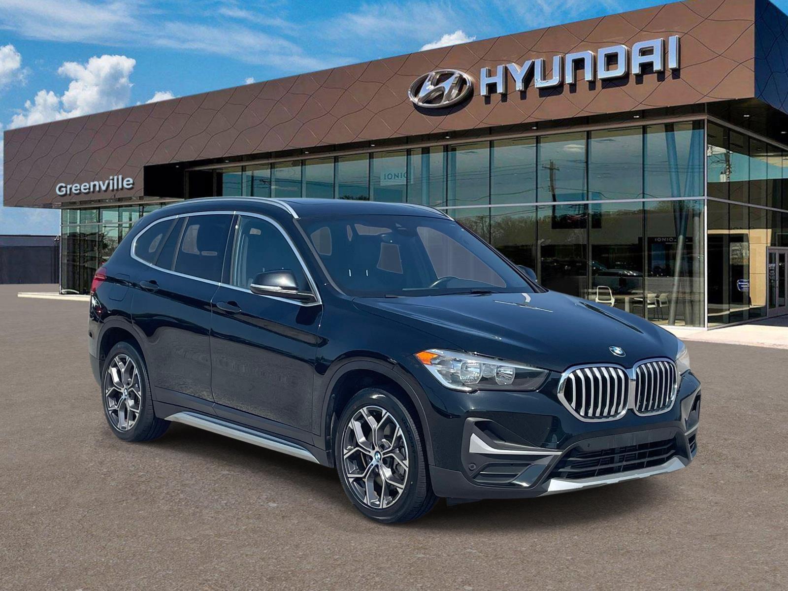 Jet Black 2021 BMW X1 SUV / Crossover Front-Wheel Drive Automatic