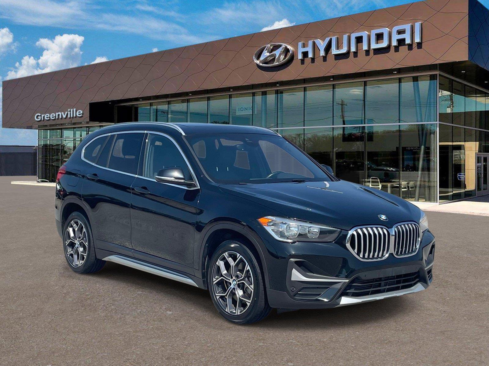Jet Black 2021 BMW X1 SUV / Crossover Front-Wheel Drive Automatic
