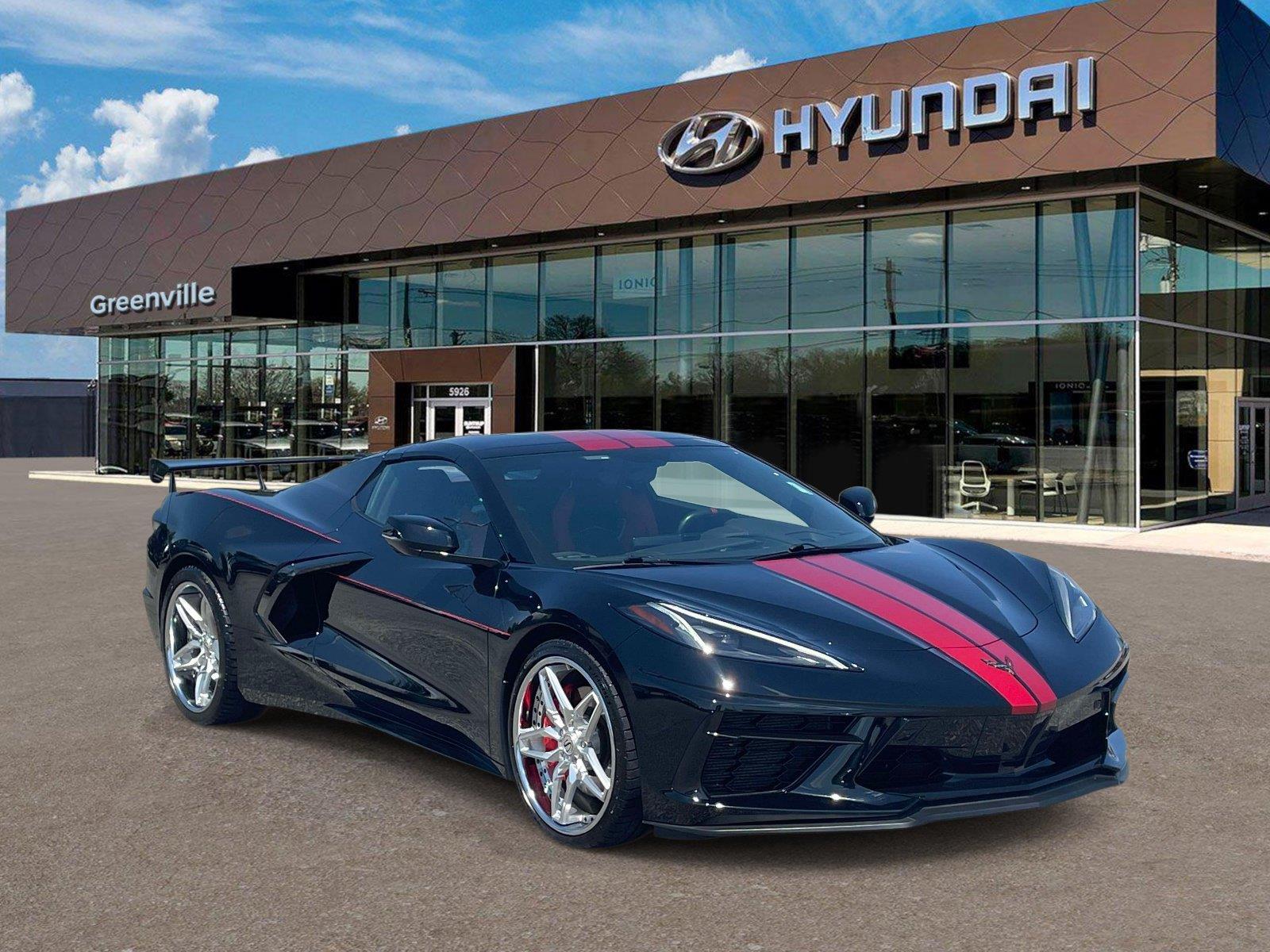 Black 2021 Chevrolet Corvette Convertible Rear-Wheel Drive 8-Speed Dual Clutch