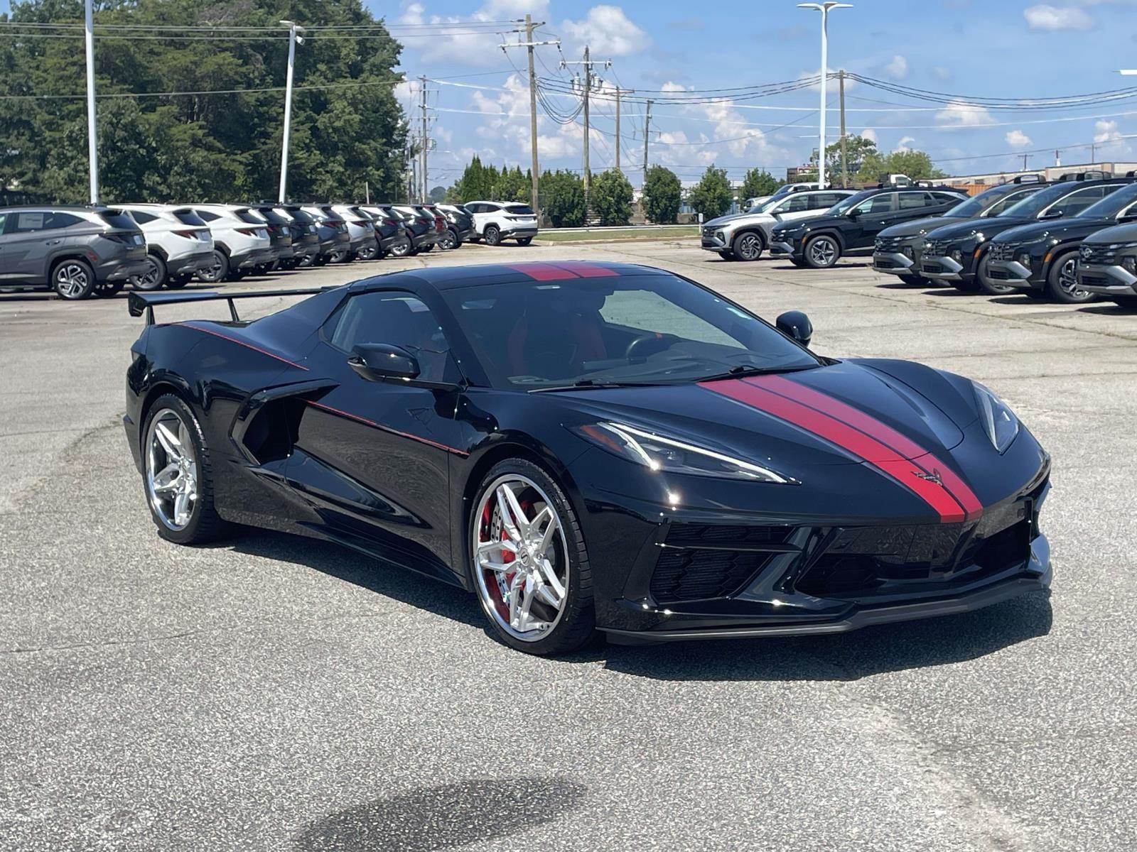 Black 2021 Chevrolet Corvette Convertible Rear-Wheel Drive 8-Speed Dual Clutch