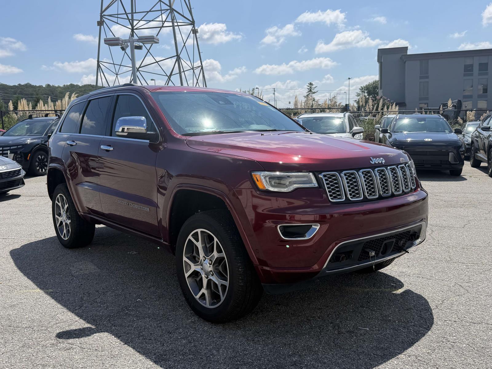 Velvet Red Pearlcoat 2021 Jeep Grand Cherokee SUV / Crossover Four-Wheel Drive 8-Speed Automatic