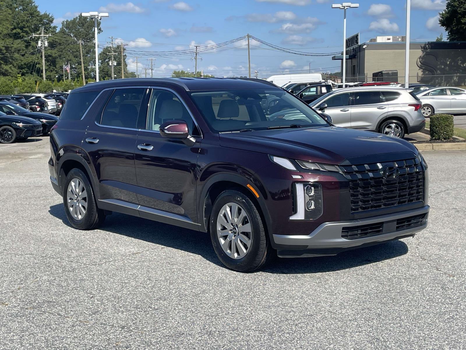 Red (Sierra Burgundy) 2024 Hyundai Palisade SUV / Crossover All-Wheel Drive Automatic