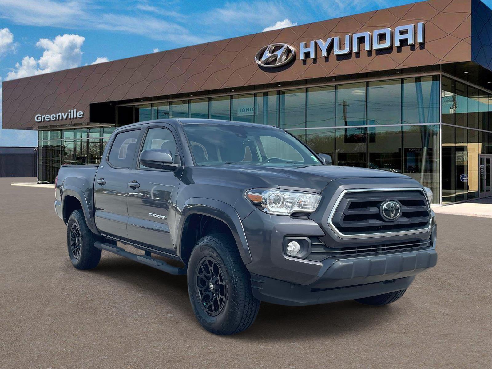 Magnetic Gray Metallic 2021 Toyota Tacoma Pickup Truck Four-Wheel Drive Automatic