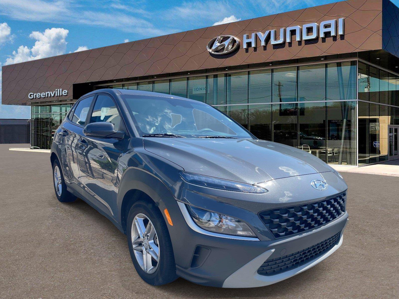 Ecotronic Gray 2023 Hyundai Kona SUV / Crossover All-Wheel Drive Continuously Variable Transmission
