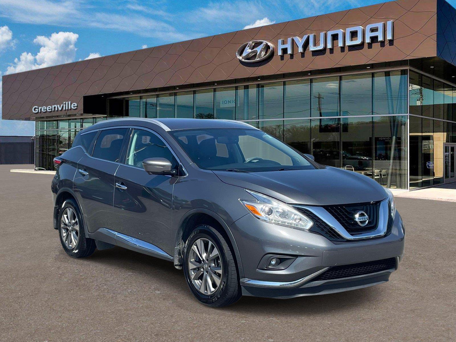 Gray (Gun Metallic) 2017 Nissan Murano SUV / Crossover Front-Wheel Drive Continuously Variable Transmission