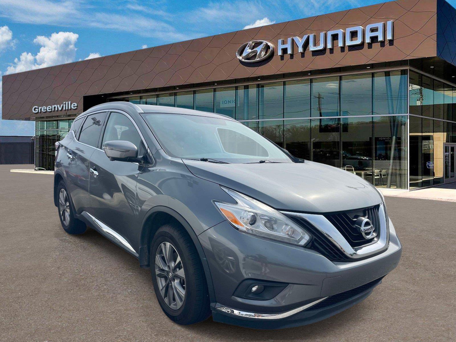 Gray (Gun Metallic) 2017 Nissan Murano SUV / Crossover Front-Wheel Drive Continuously Variable Transmission