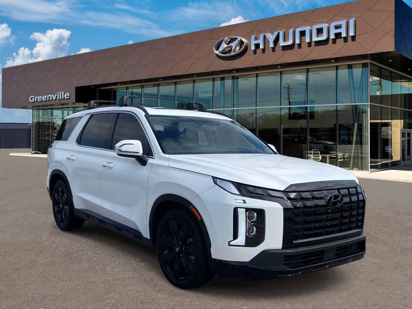 Hyper White 2024 Hyundai Palisade SUV / Crossover Front-Wheel Drive Automatic