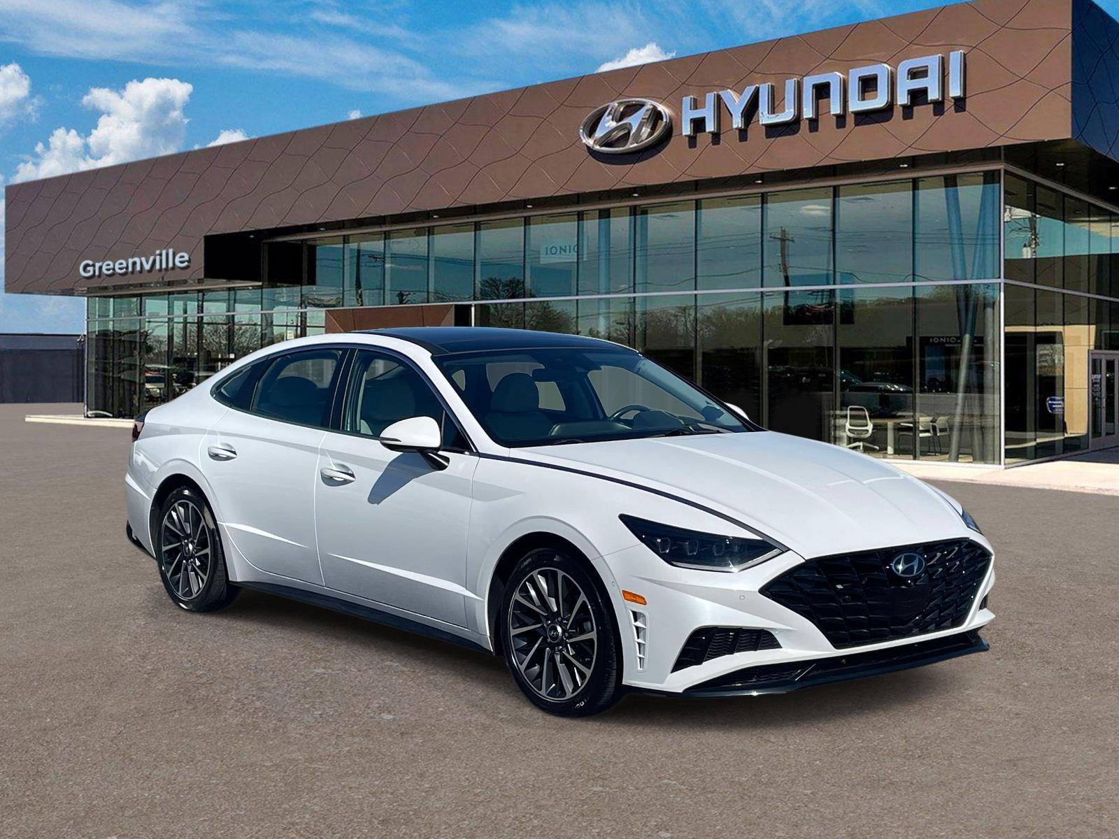 Quartz White 2020 Hyundai Sonata Sedan Front-Wheel Drive Automatic