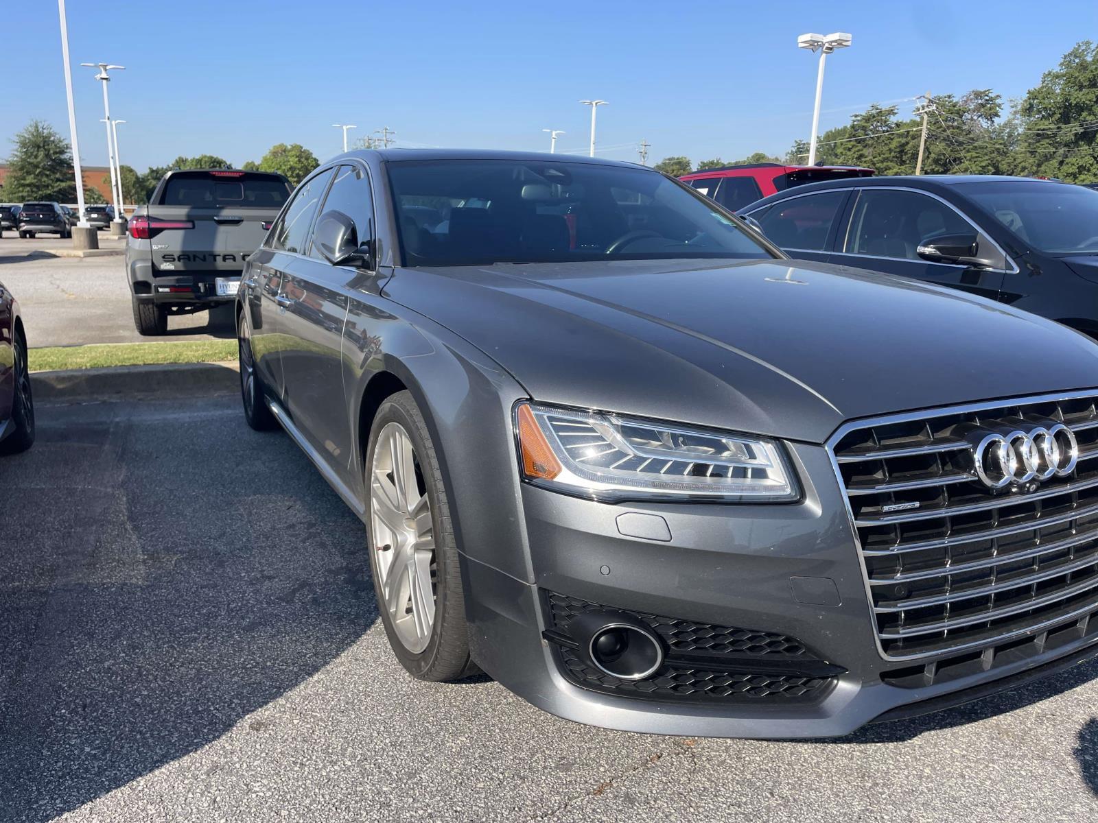 Monsoon Gray Metallic 2016 Audi A8 Sedan
