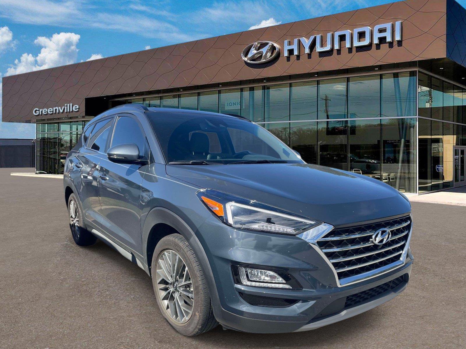 Dusk Blue 2021 Hyundai Tucson SUV / Crossover All-Wheel Drive Automatic