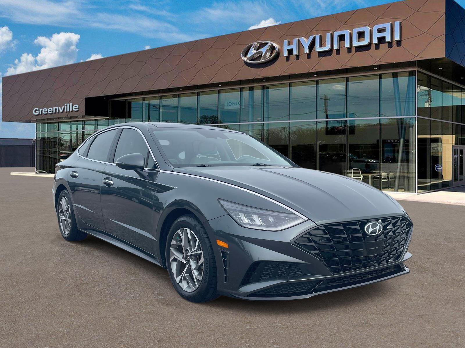 Portofino Gray 2022 Hyundai Sonata Sedan Front-Wheel Drive Automatic