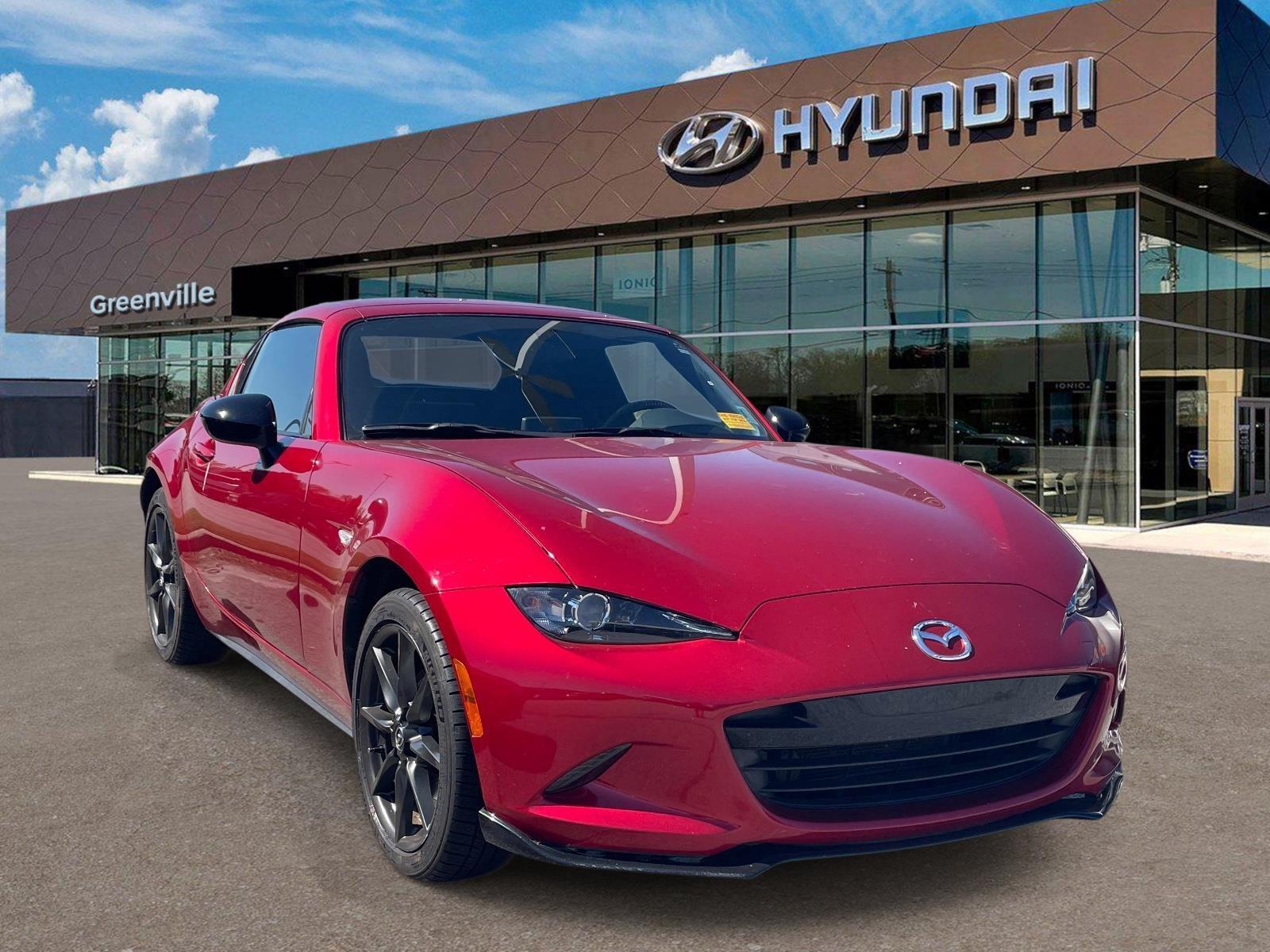 Soul Red Metallic 2017 Mazda MX-5 Miata Convertible Rear-Wheel Drive Manual