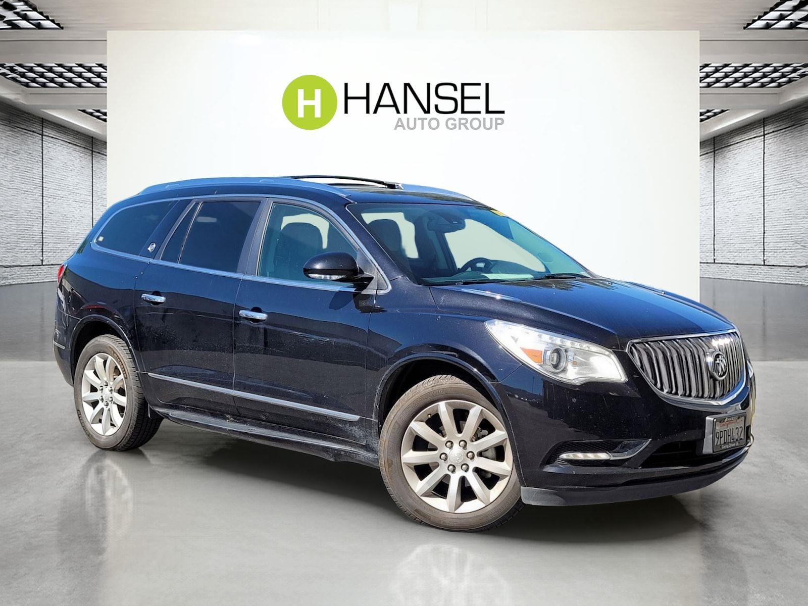 Black (Ebony Twilight Metallic) 2017 Buick Enclave Premium AWD SUV / Crossover All-Wheel Drive 6-Speed Automatic Overdrive