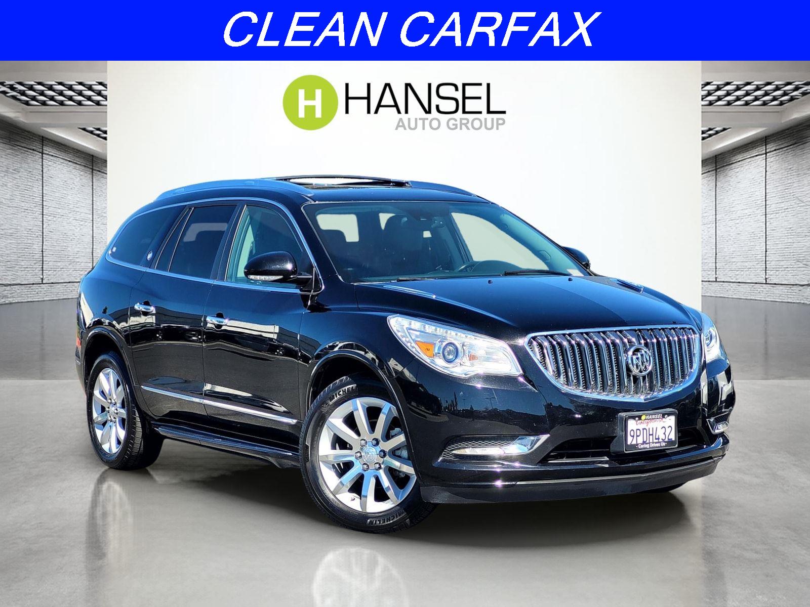 Black (Ebony Twilight Metallic) 2017 Buick Enclave Premium AWD SUV / Crossover All-Wheel Drive 6-Speed Automatic Overdrive
