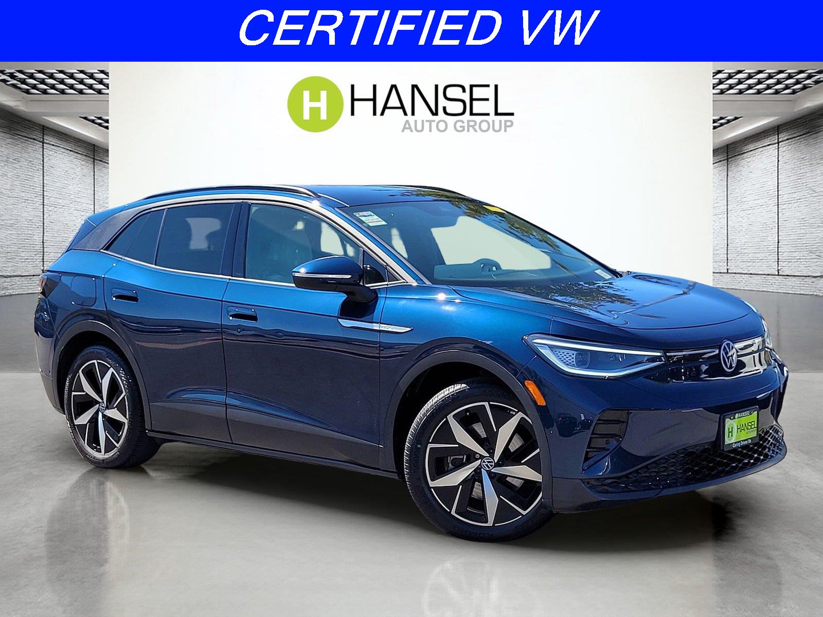 Arctic Blue Metallic 2023 Volkswagen ID.4 SUV / Crossover Rear-Wheel Drive Automatic