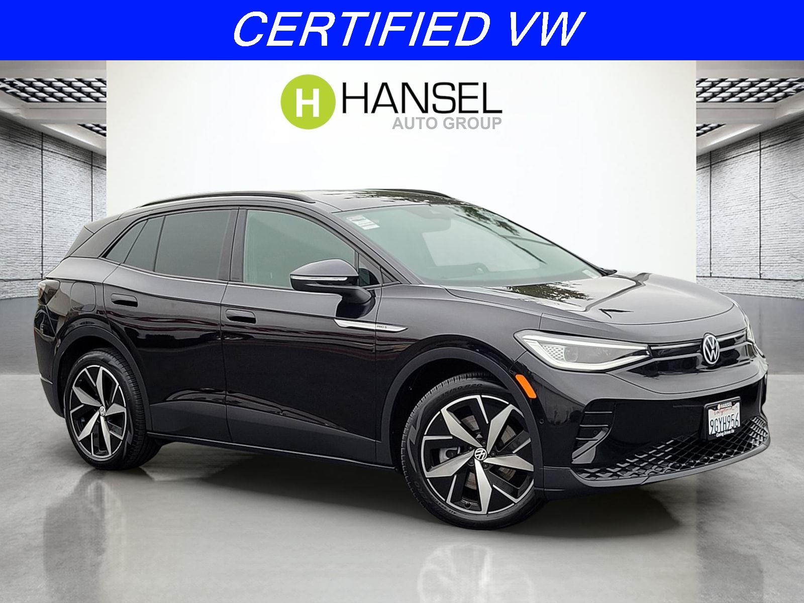 Deep Black Pearl 2023 Volkswagen ID.4 SUV / Crossover Rear-Wheel Drive Automatic