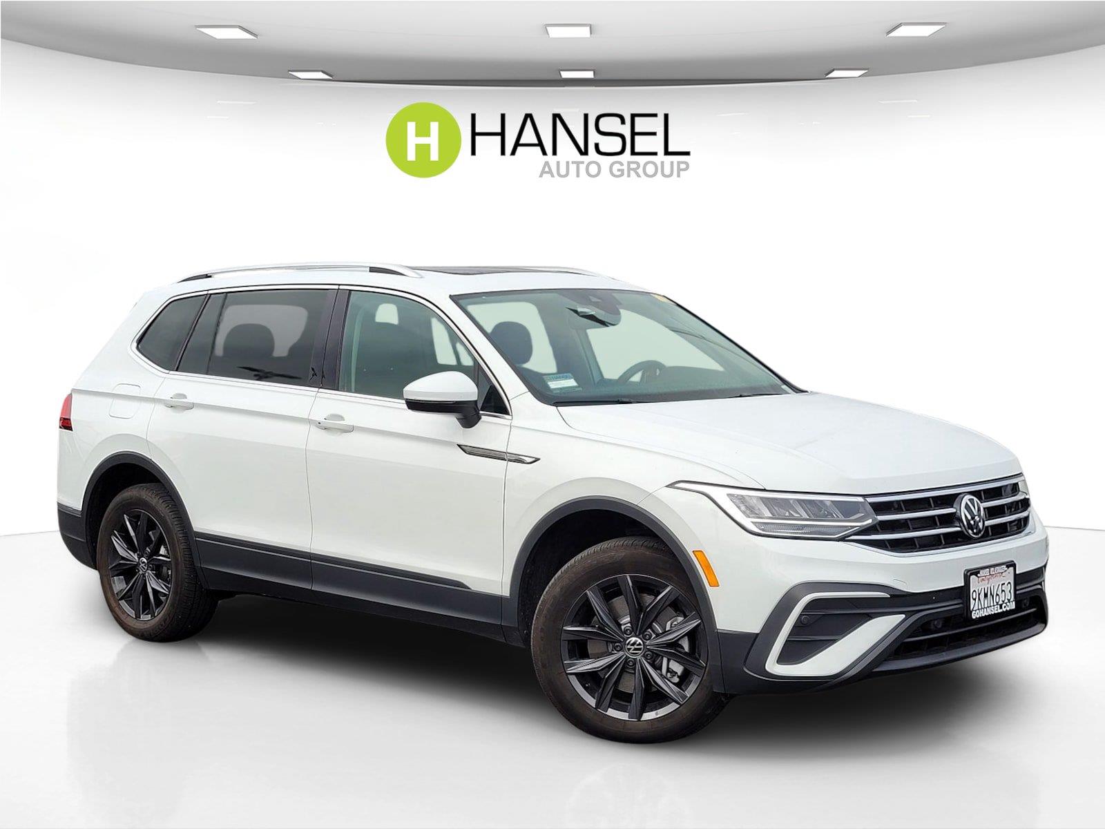 Pure White 2024 Volkswagen Tiguan SUV / Crossover All-Wheel Drive Automatic