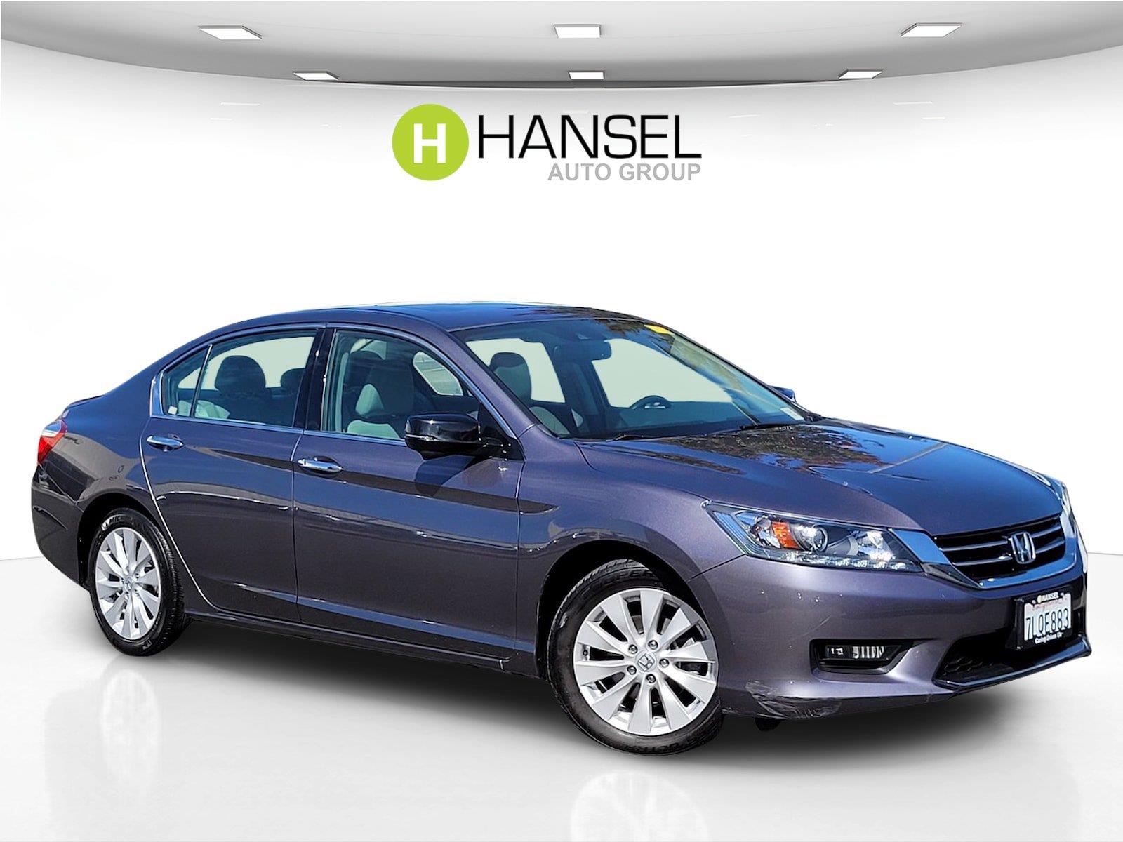 Gray 2015 Honda Accord Sedan Front-Wheel Drive 