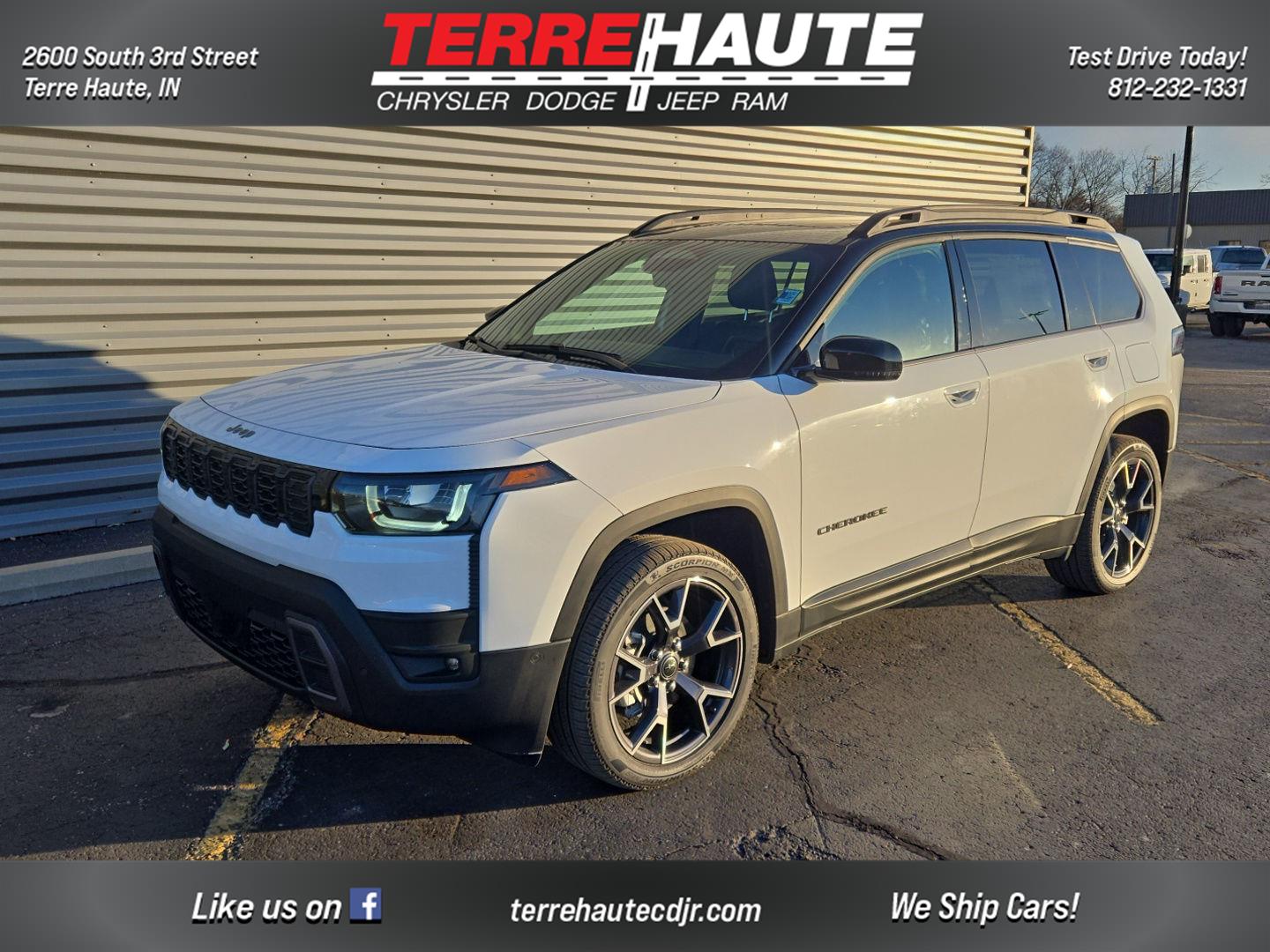 2026 Jeep Cherokee Overland 4WD