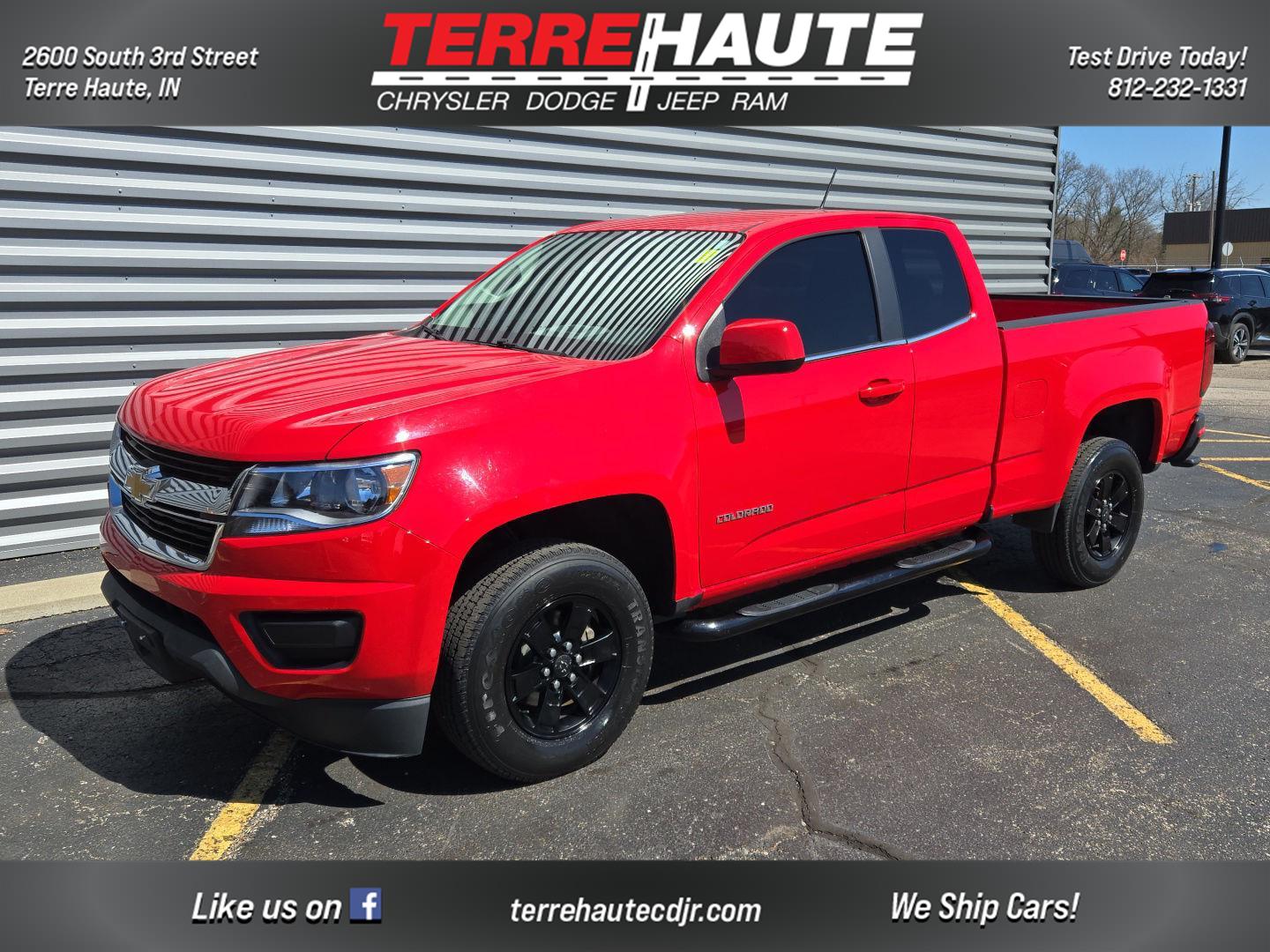 2015 Chevrolet Colorado Work Truck Extended Cab LB RWD