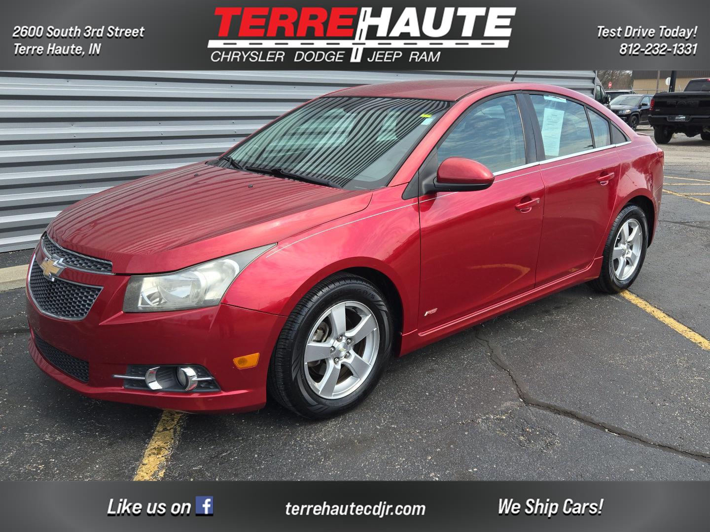 2013 Chevrolet Cruze 1LT Sedan FWD