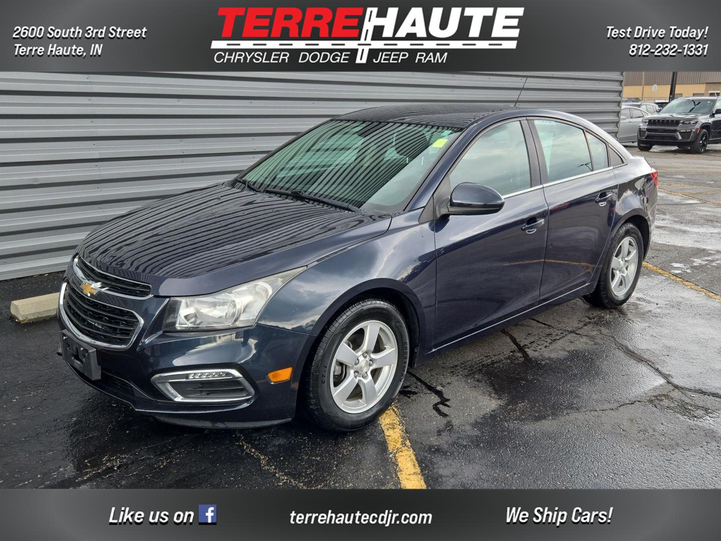 2015 Chevrolet Cruze 1LT Sedan FWD