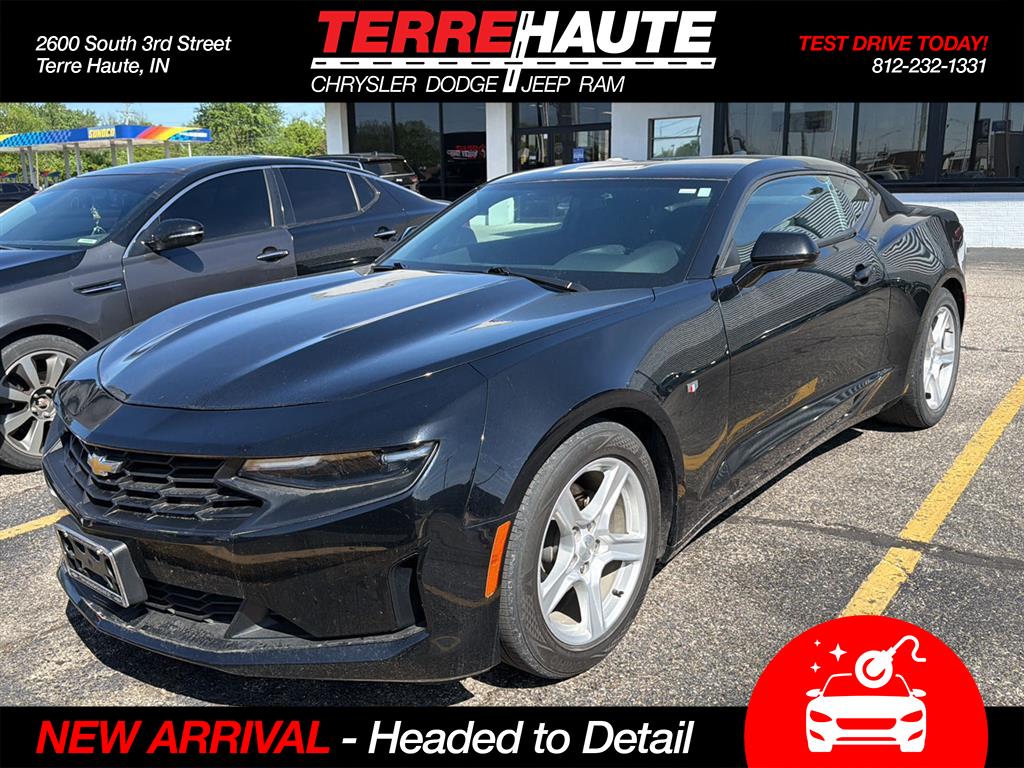 Black 2022 Chevrolet Camaro 1LT Coupe RWD Coupe Rear-Wheel Drive Automatic