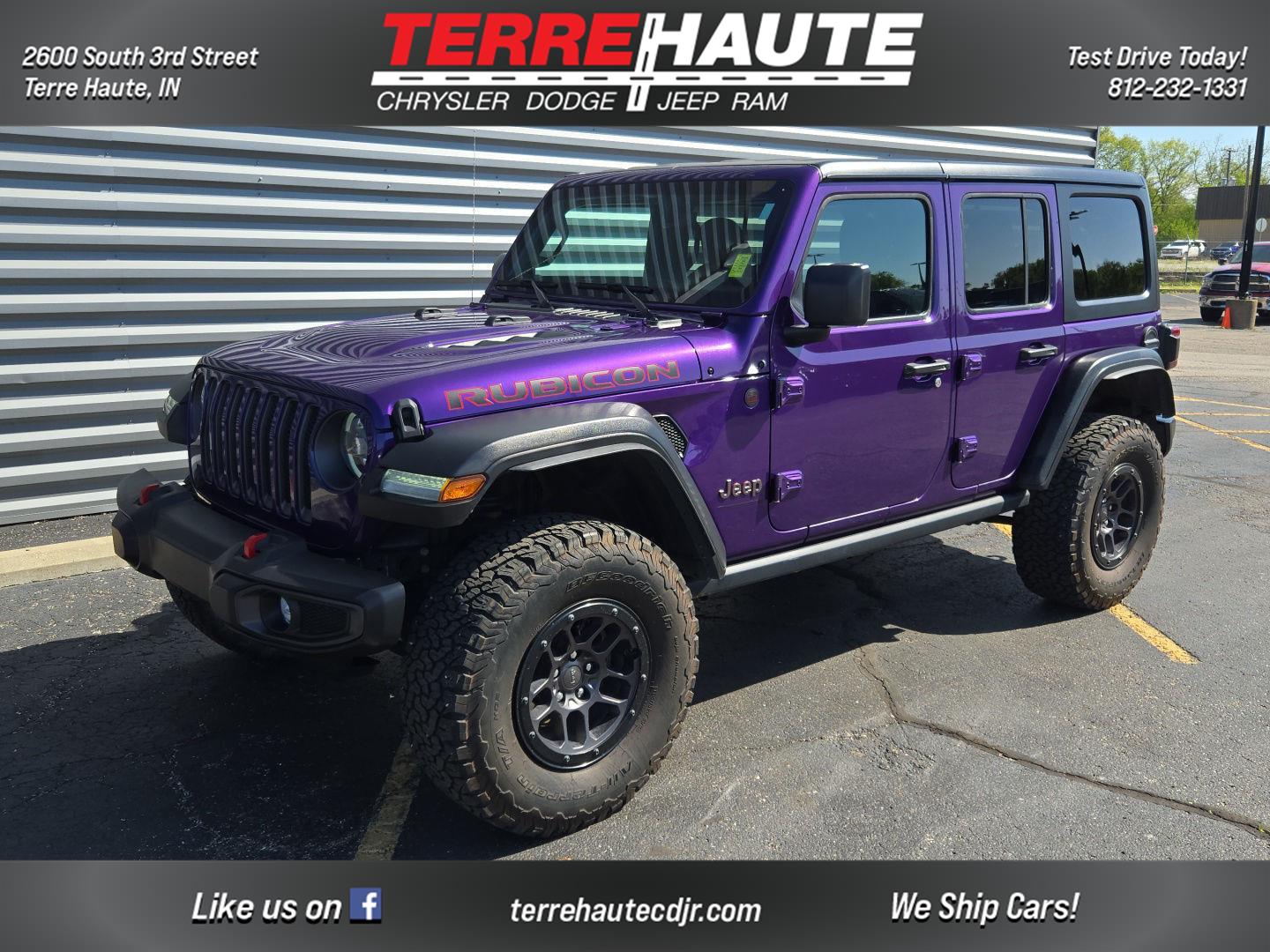 2023 Jeep Wrangler Rubicon 4-Door 4WD
