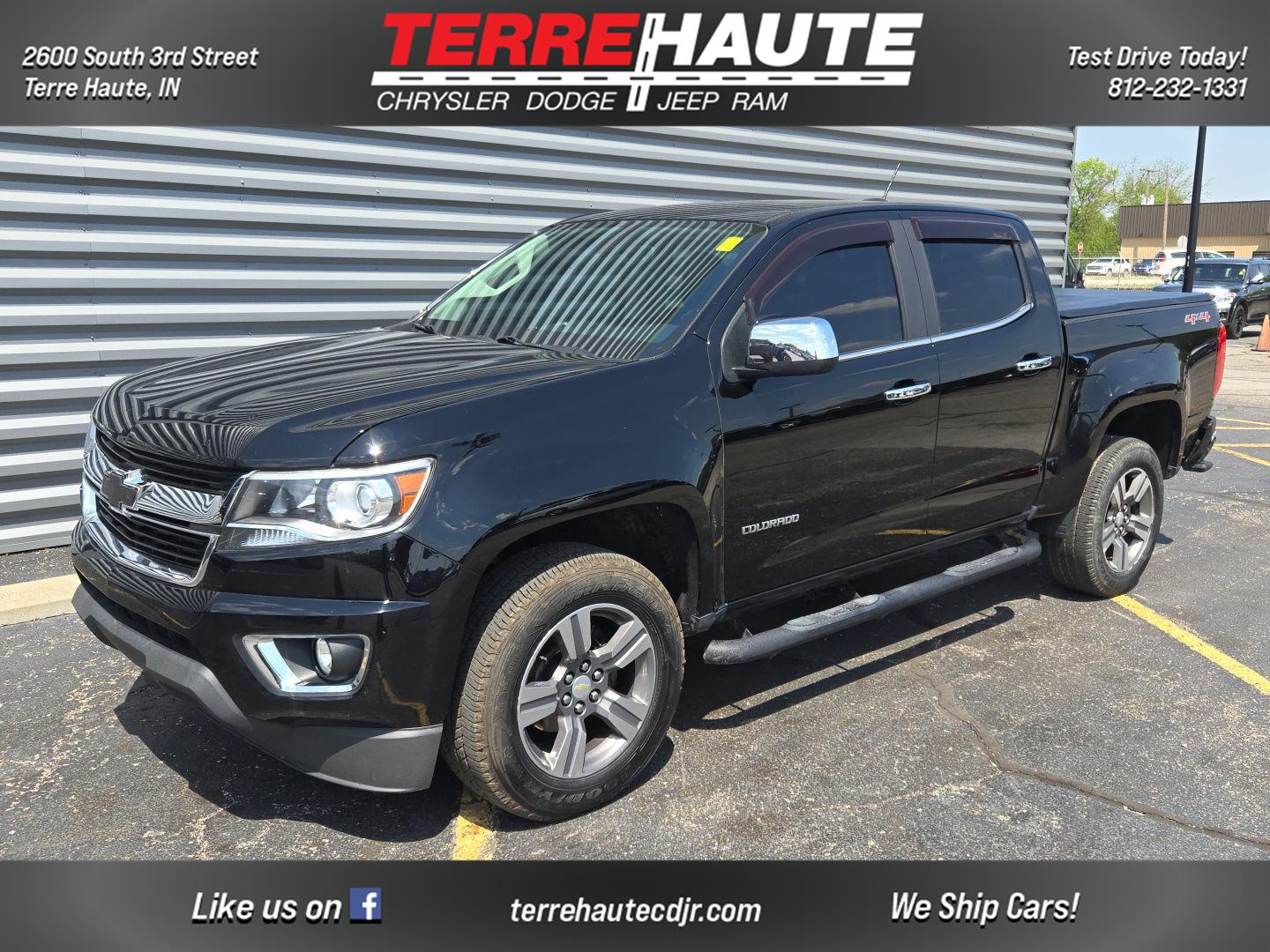 2018 Chevrolet Colorado LT Crew Cab 4WD