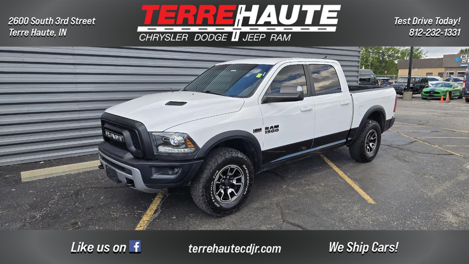 2016 RAM 1500 Rebel Crew Cab 4WD