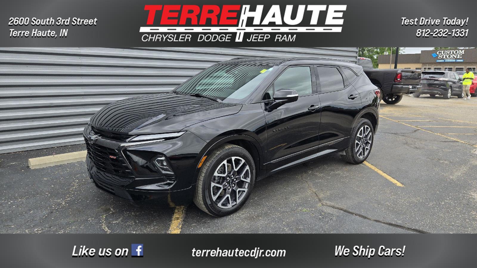 Black 2024 Chevrolet Blazer SUV / Crossover All-Wheel Drive 9-Speed Automatic