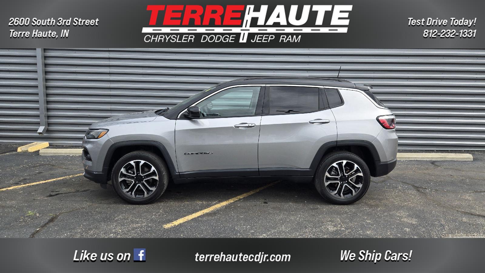 Billet Silver Metallic Clearcoat 2022 Jeep Compass SUV / Crossover Four-Wheel Drive 9-Speed Automatic