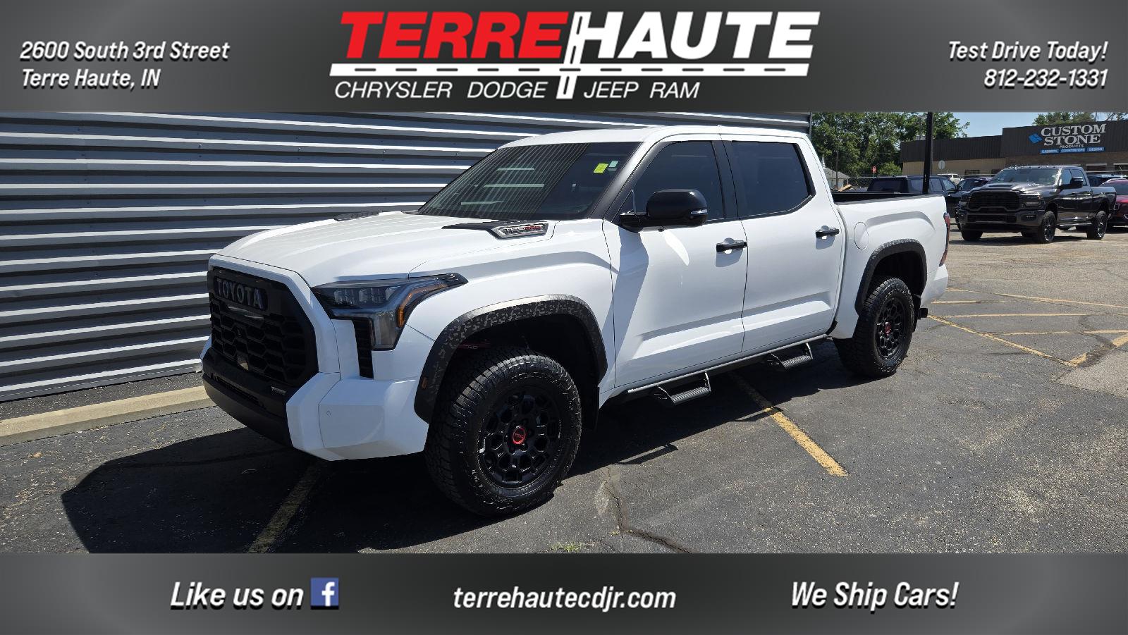 2025 Toyota Tundra Hybrid TRD Pro HV CrewMax Cab 4WD